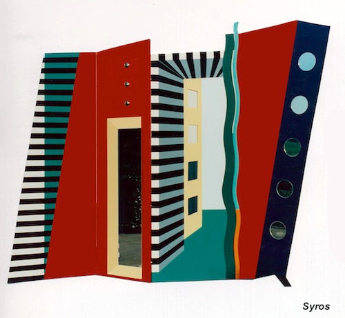 PARAVENT  SYROS  ROUGE  3.950€